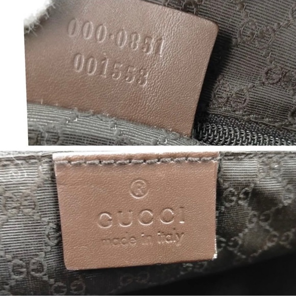 GUCCI Pink Canvas/Leather Handbag 👜 - Picture 4 of 10